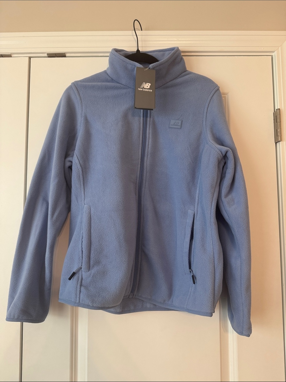 New Balance Brand New Never Worn Light Blue Zip-Up Fleece Jacket
